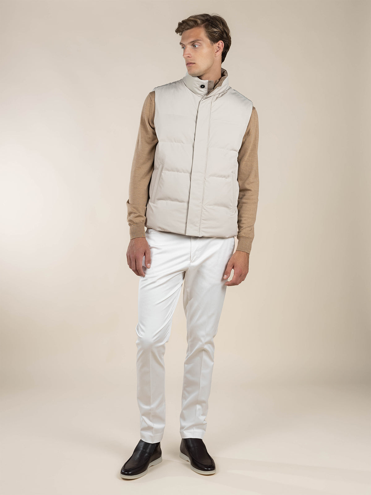 Beige AUR1 Body Warmer