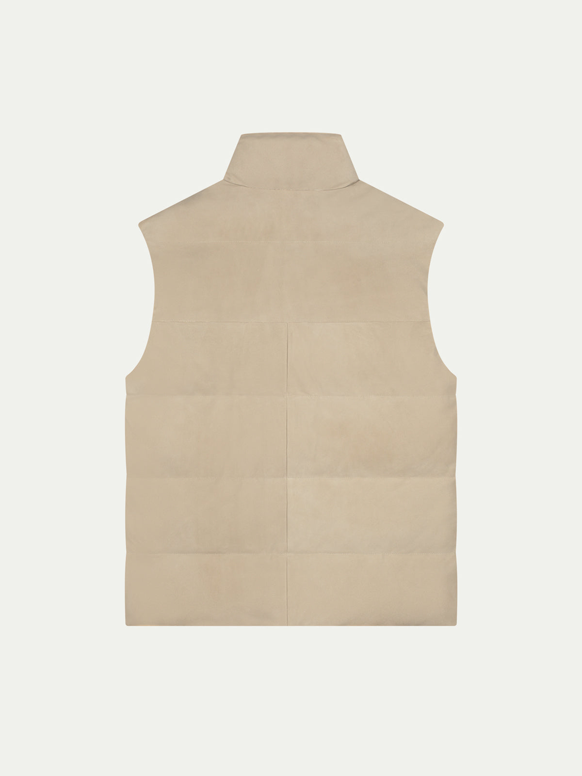 Light Beige Suede AUR1 Body Warmer