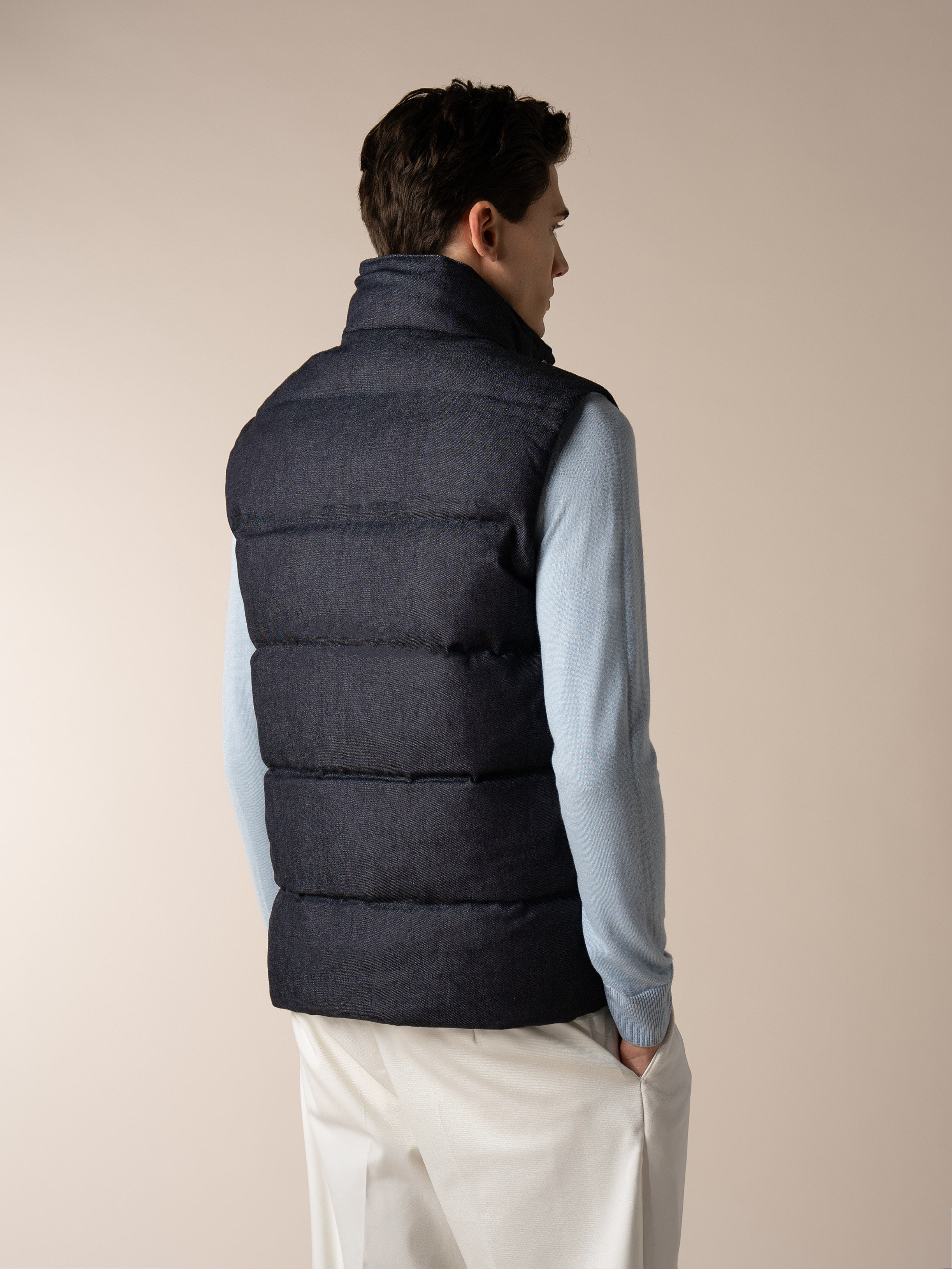 Dark Blue Denim AUR1 Body Warmer