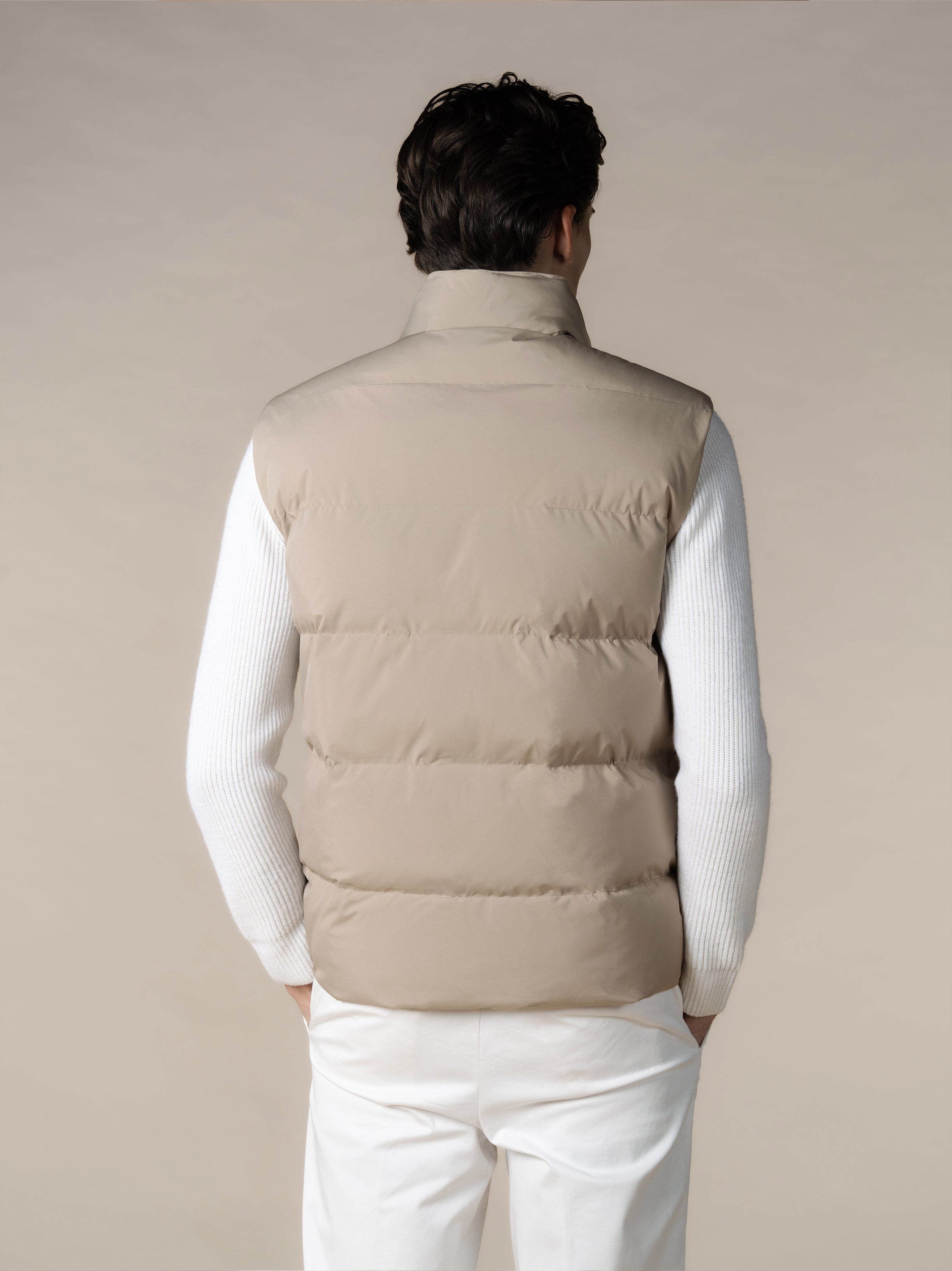 Beige Technical AUR1 Body Warmer