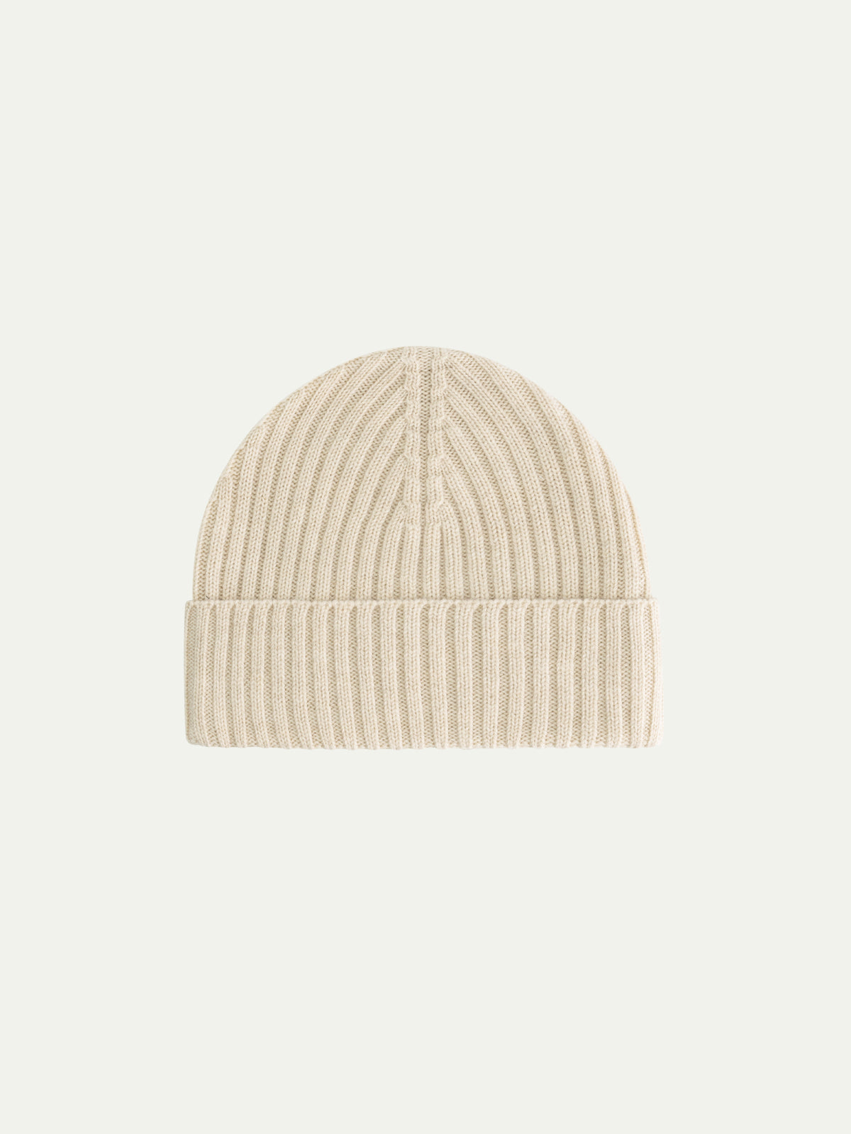 Extrafine Merino Hat Light Beige