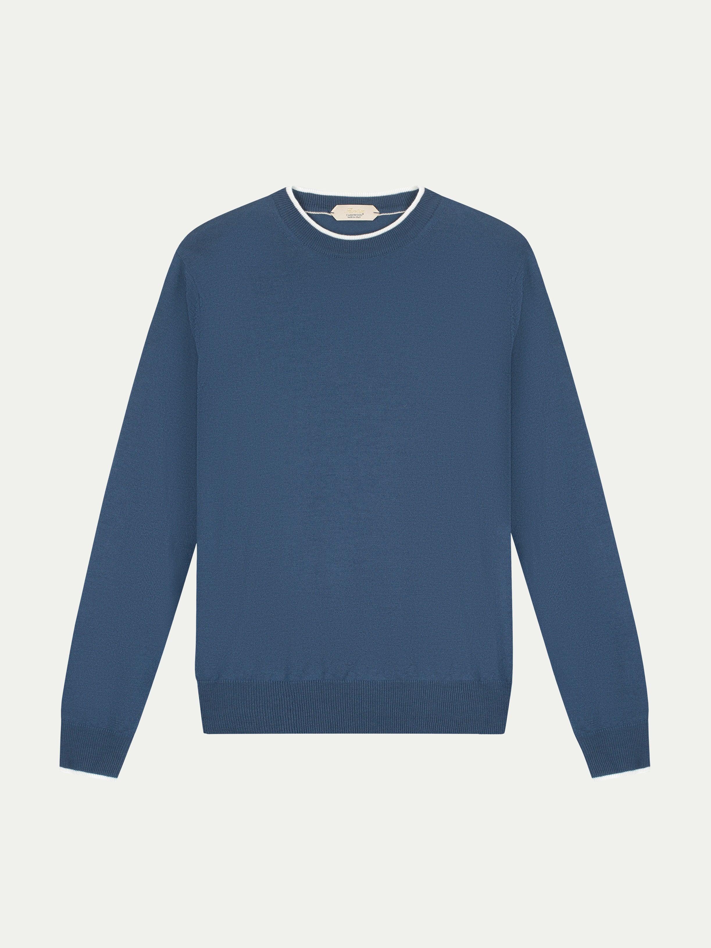 Sargasso Blue City Crew White Trim