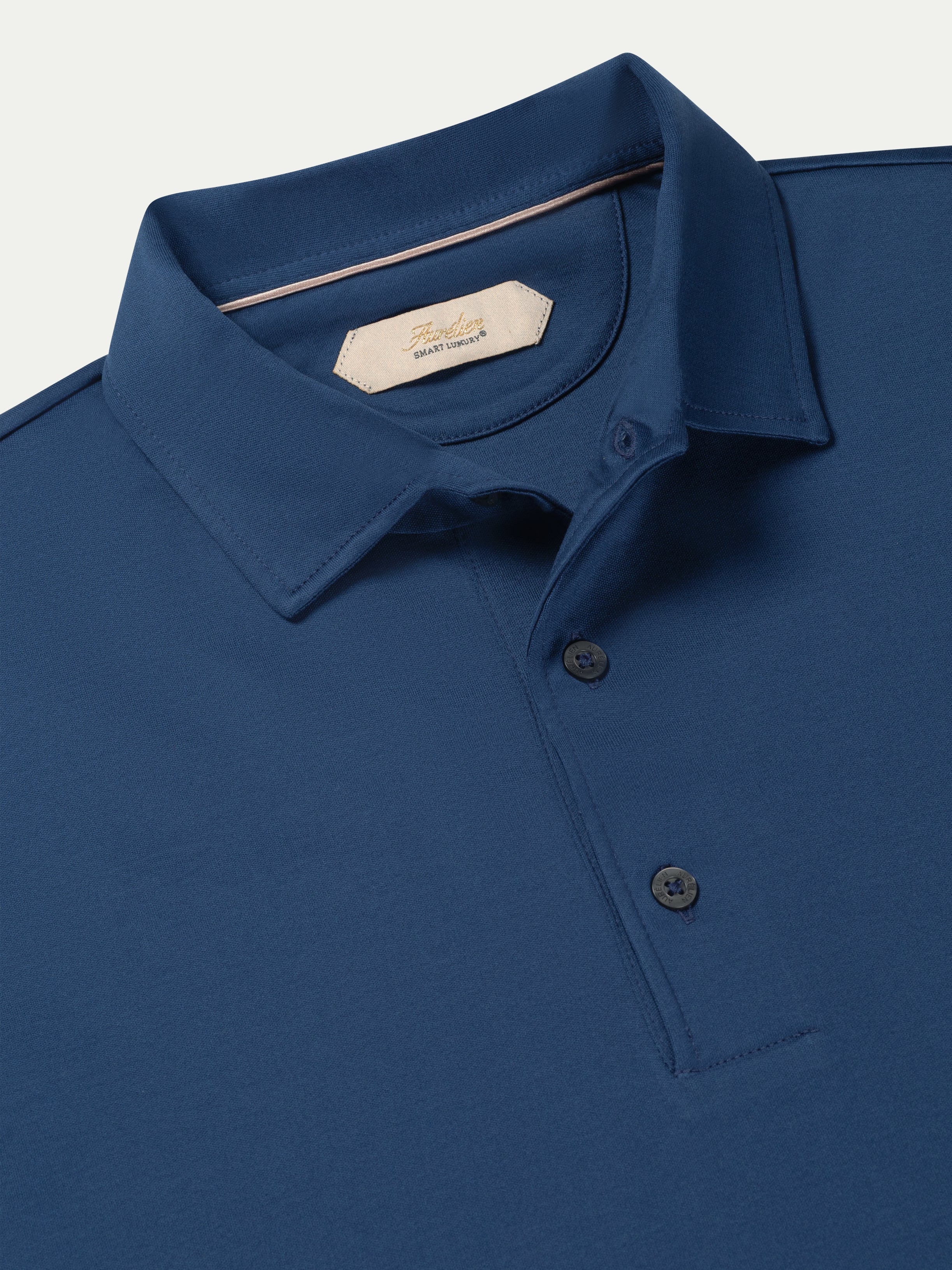 AUR1 Longsleeve Polo Sargasso Blue