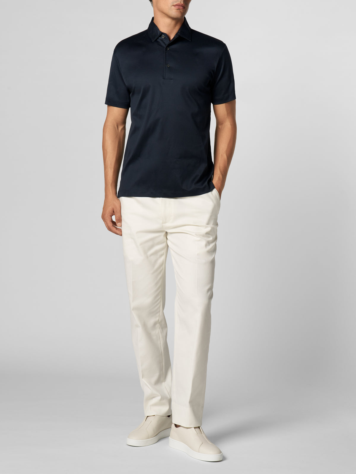 AUR1 Polo Navy