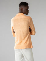 Peach Linen Bayside Shirt