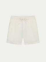 Ivory Linen Seaside Shorts