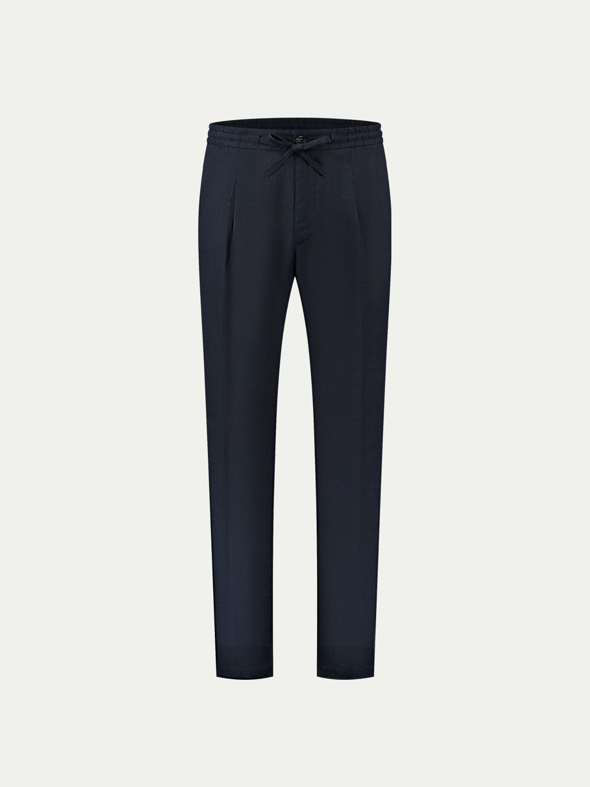 Navy Linen Seaside Trousers