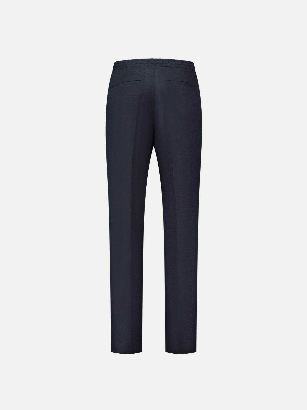 Navy Linen Seaside Trousers