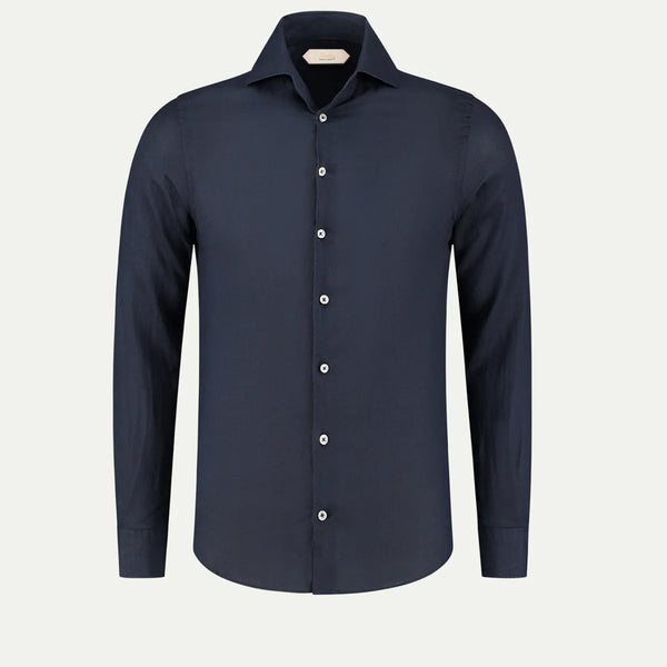 Ambiance Apparel Navy Blue Shirt Size L - $10 (60% Off Retail