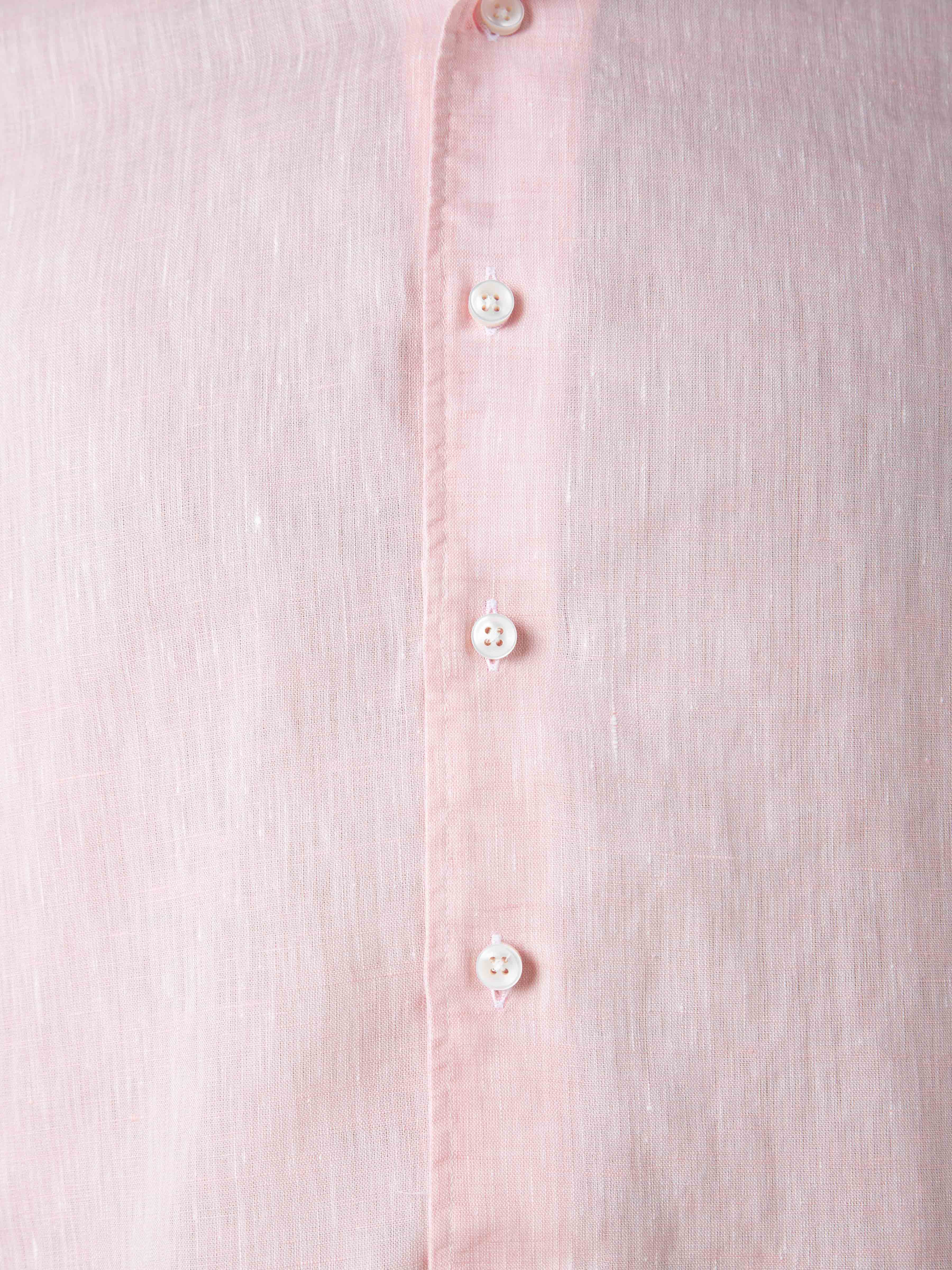 Light Pink Linen Seaside Shirt