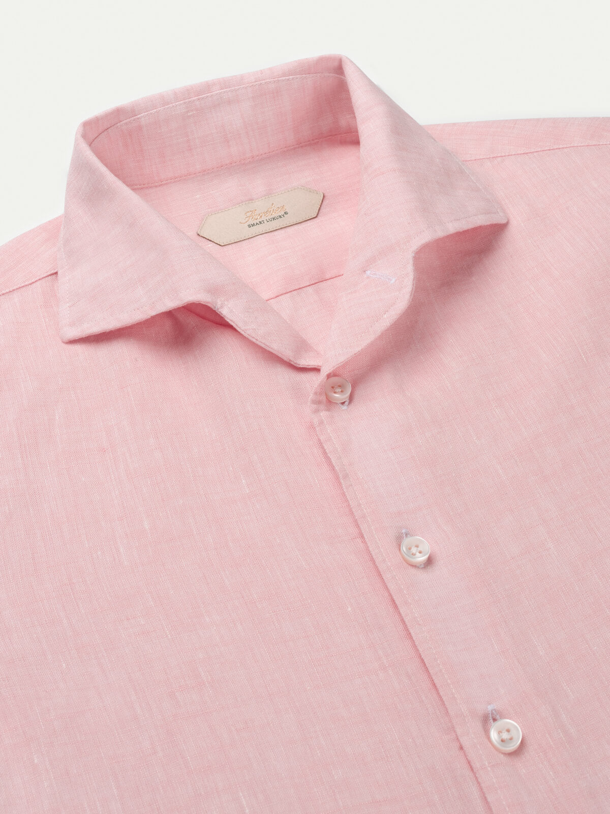 Light Pink Linen Seaside Shirt