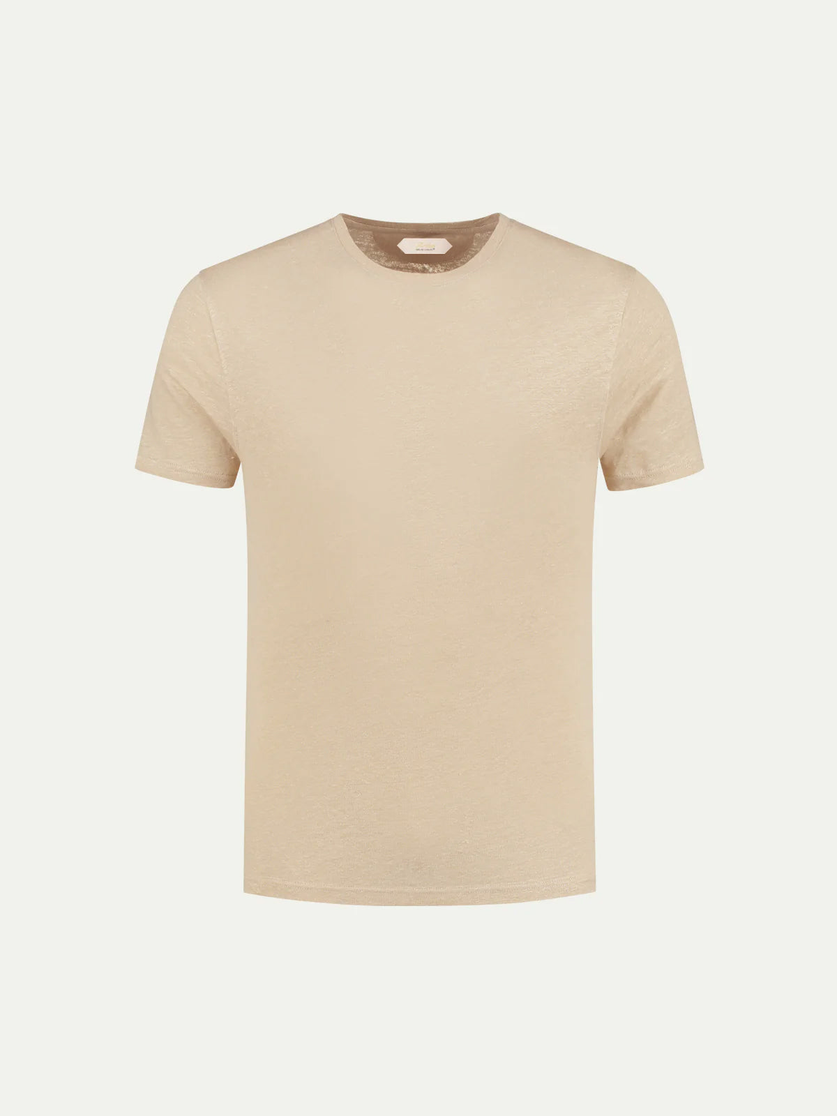 Beige Linen T-shirt