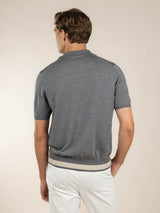 Buttonless AUR1 Polo Dark Grey