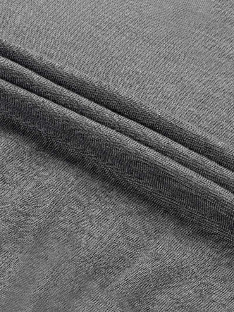 Buttonless AUR1 Polo Dark Grey