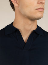 Buttonless AUR1 Polo Navy