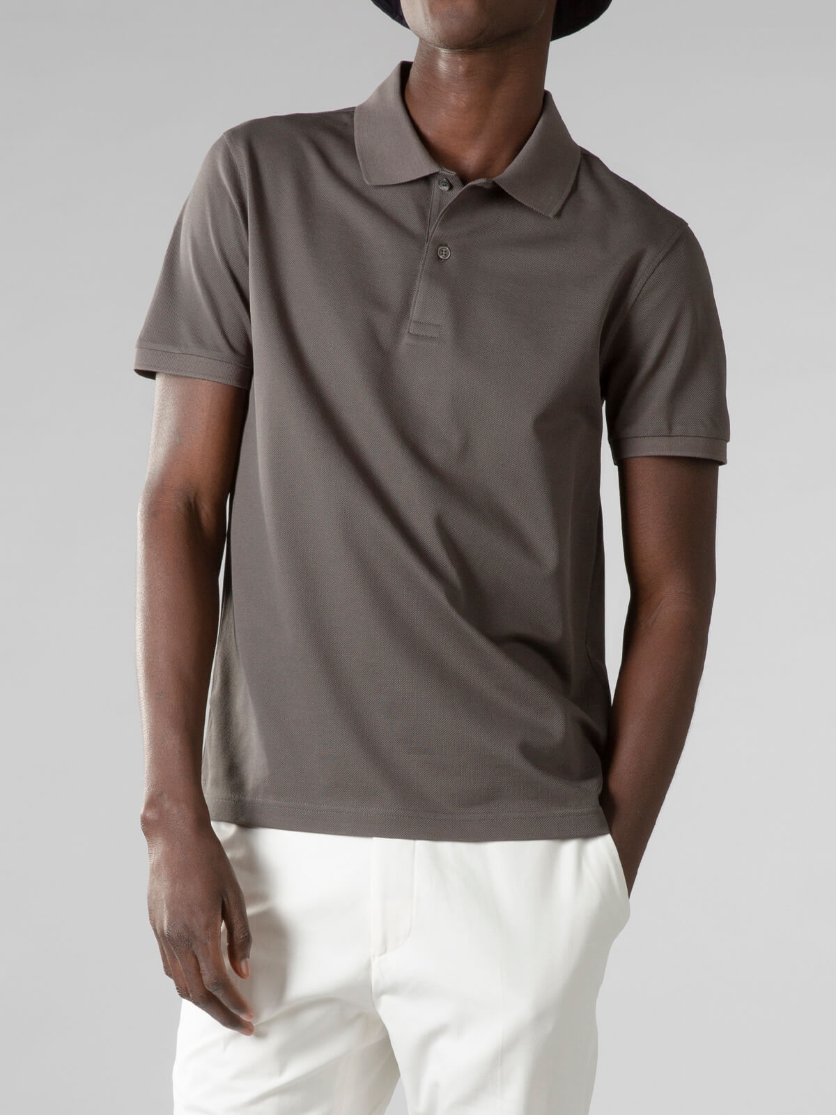Ash Grey Polo Shirt
