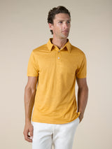 Sunrise Linen Polo Shirt