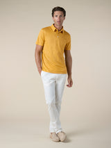 Sunrise Linen Polo Shirt