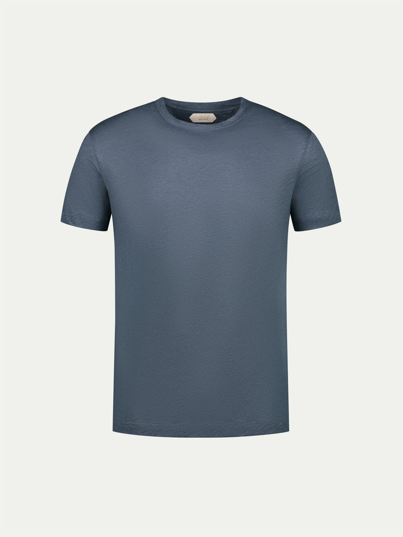 Steel Blue Linen City T-shirt