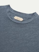 Steel Blue Linen City T-shirt