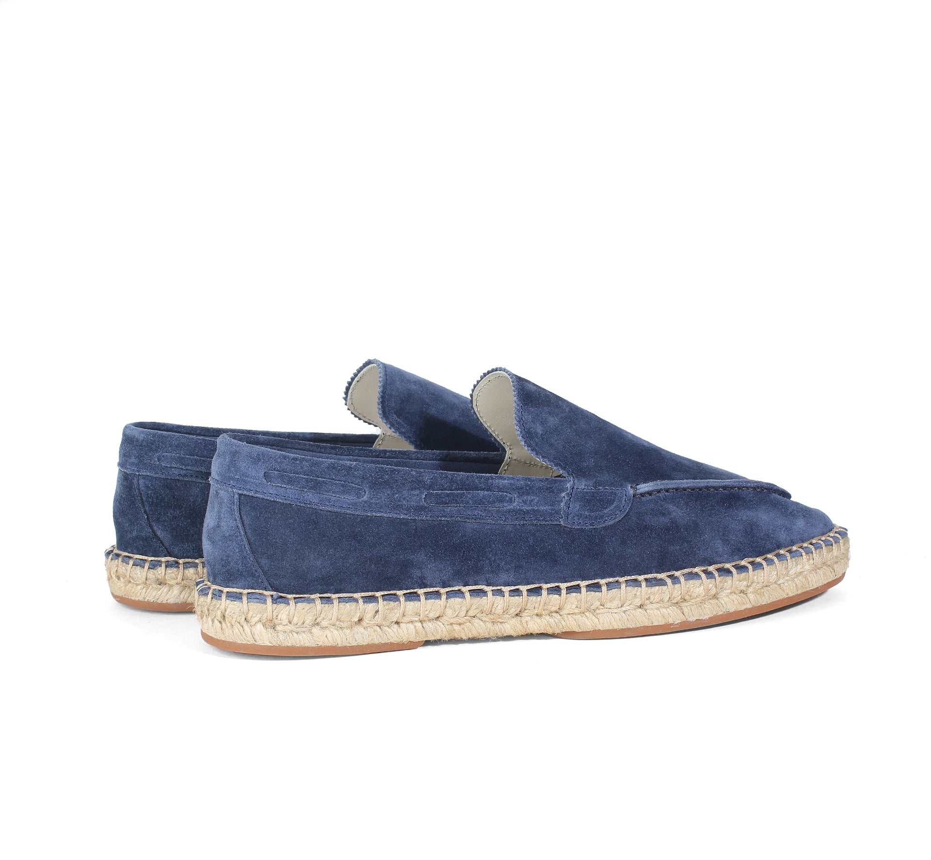 Blue Suede Beachside Espadrille Aurélien