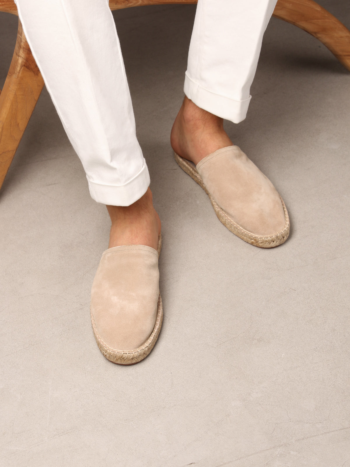 Light Beige Beachside Slipper