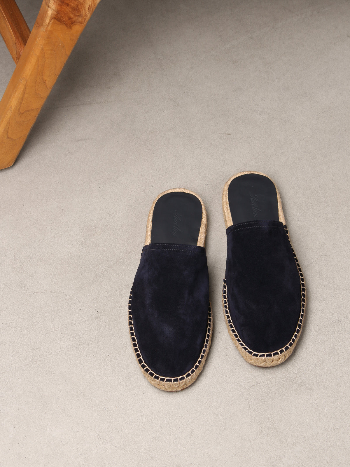 Navy Beachside Slipper