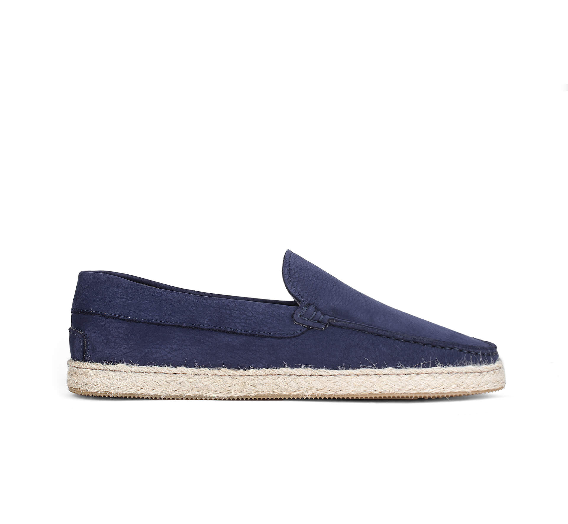 Navy Nubuck Seaside Loafer Aurélien