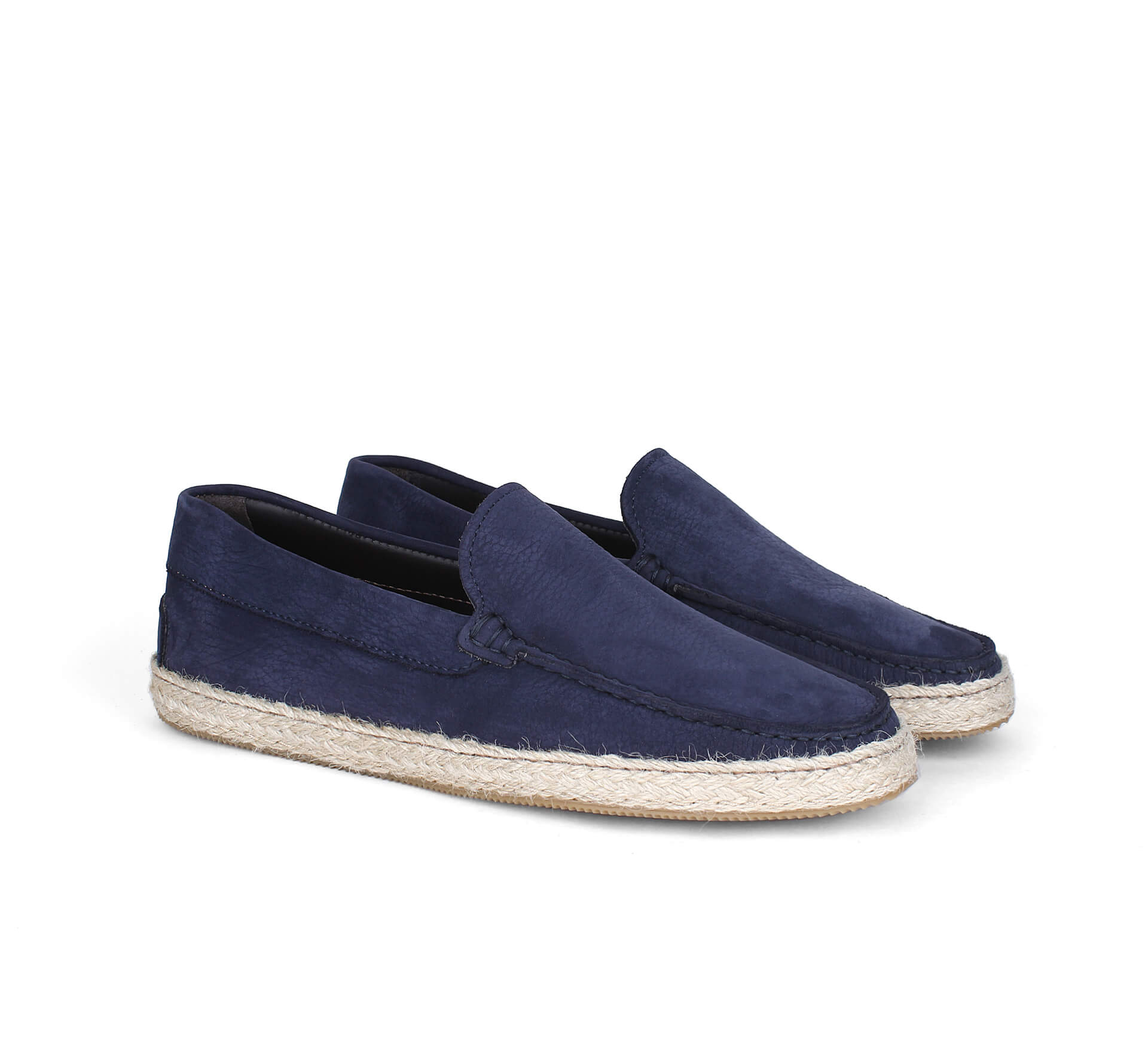 Navy Nubuck Seaside Loafer Aurélien