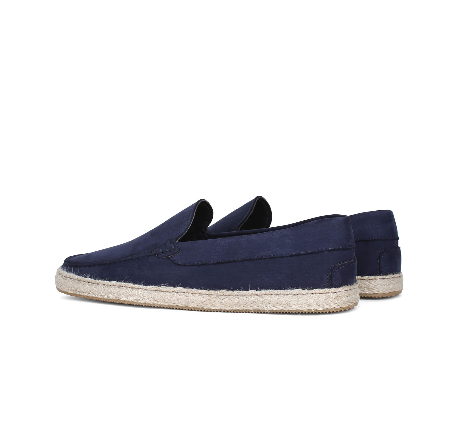 Navy Nubuck Seaside Loafer Aurélien