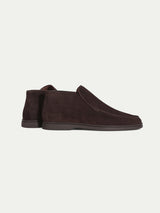 Warm Grey City Loafer with Lamb Shearling Footbed Aurelien