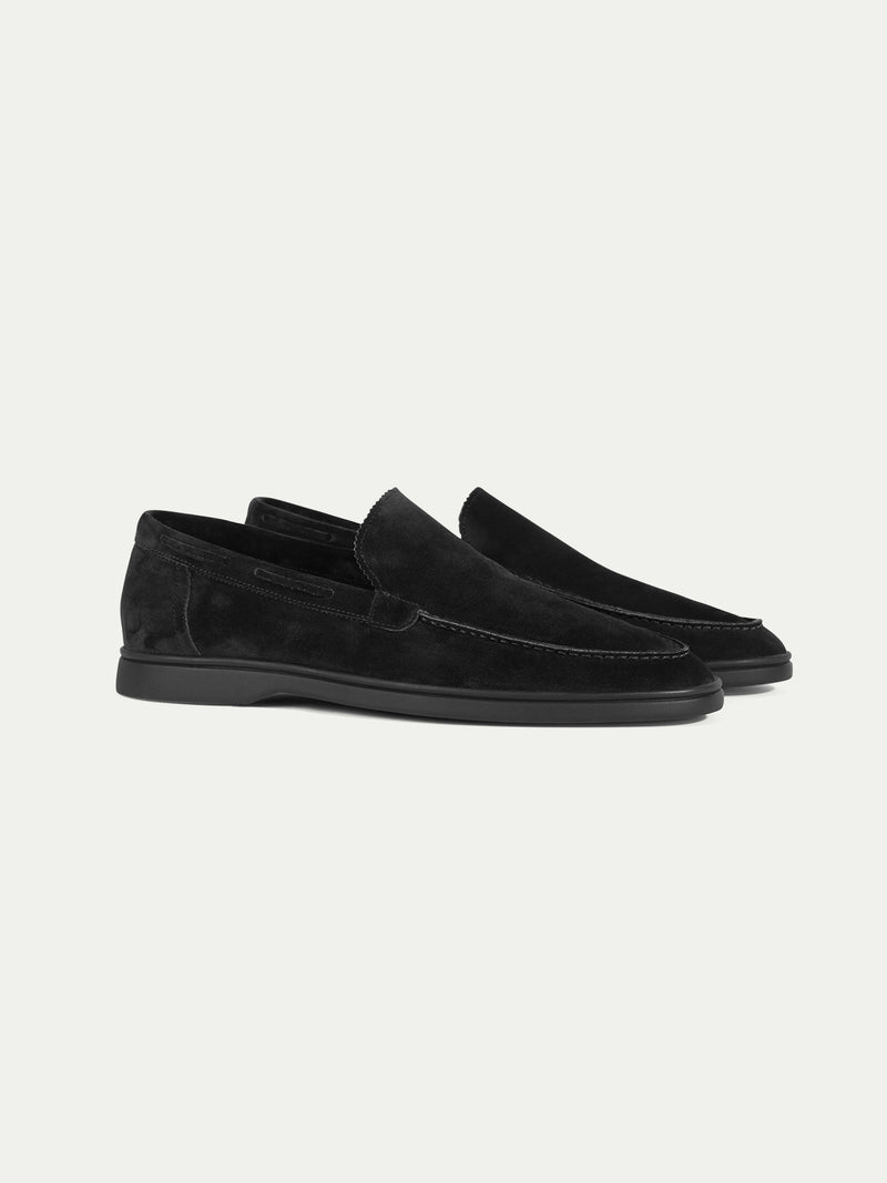 Black Yacht Loafers