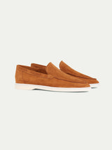 Dark Apricot Yacht Loafers