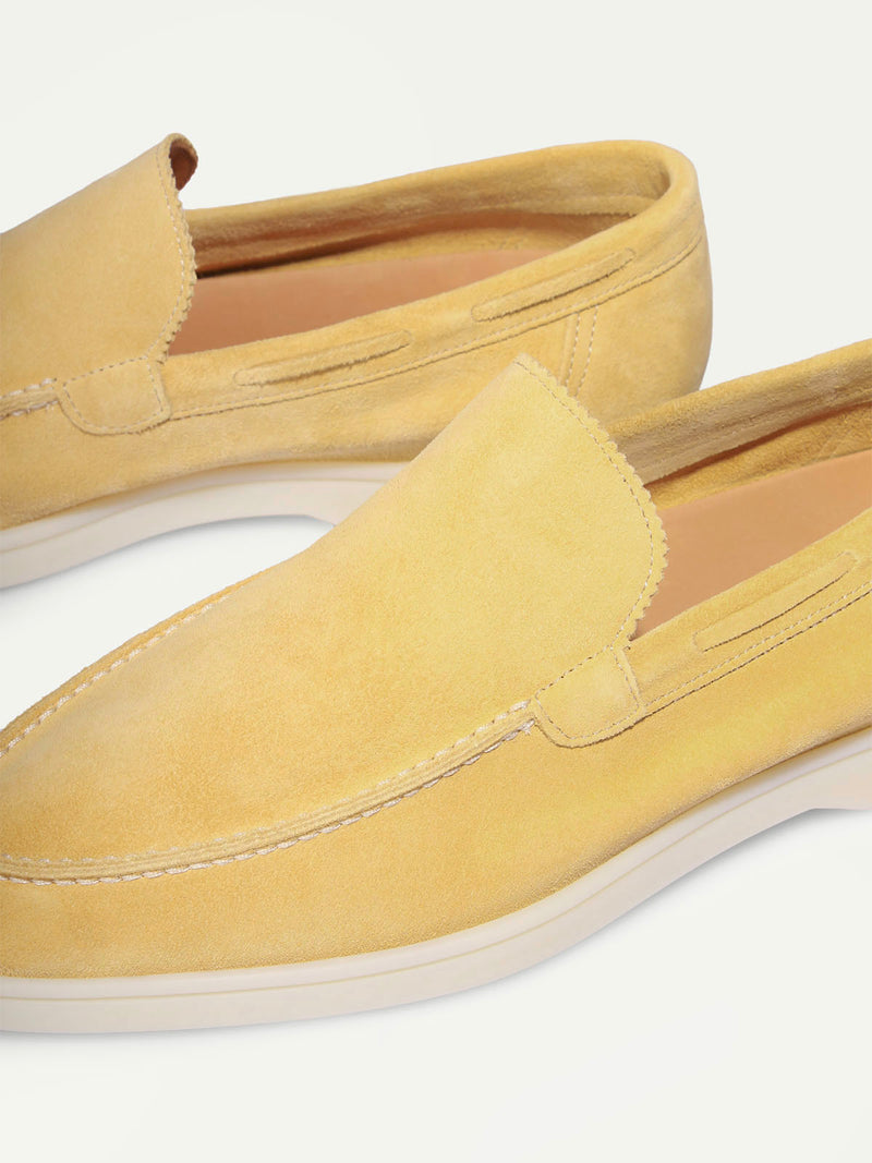 Light Yellow Yacht Loafers