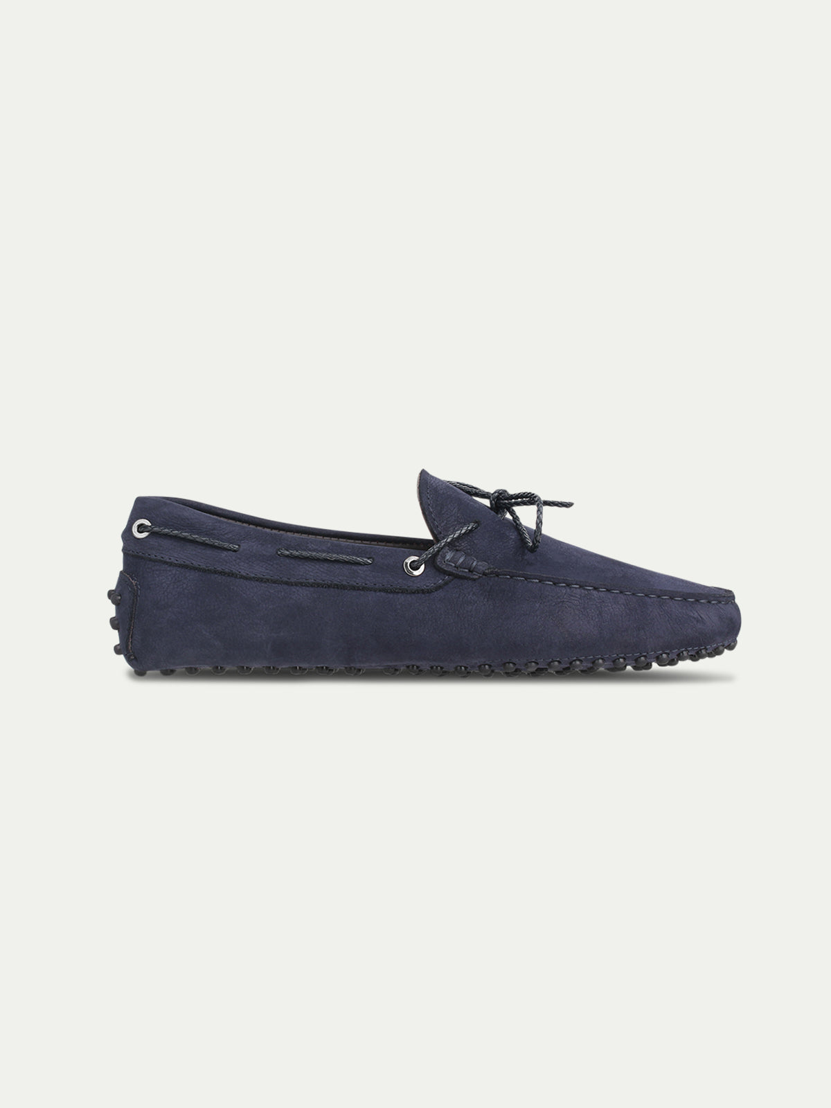 Navy Nubuck Driving Shoes Aurelien