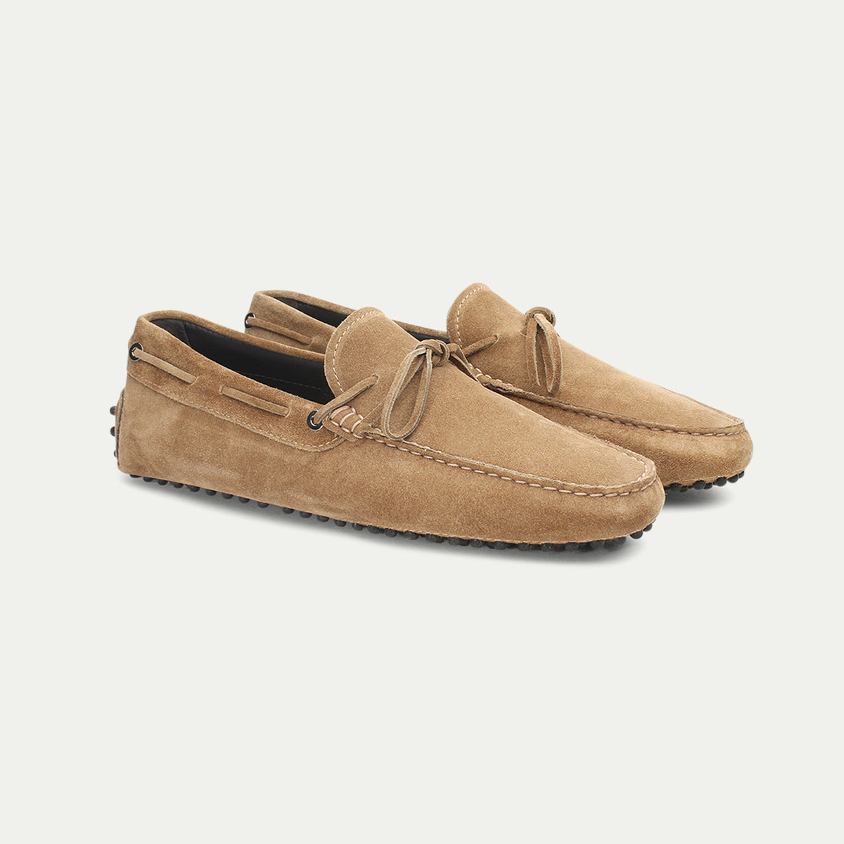 Beige Suede Driving Shoes | Aurélien