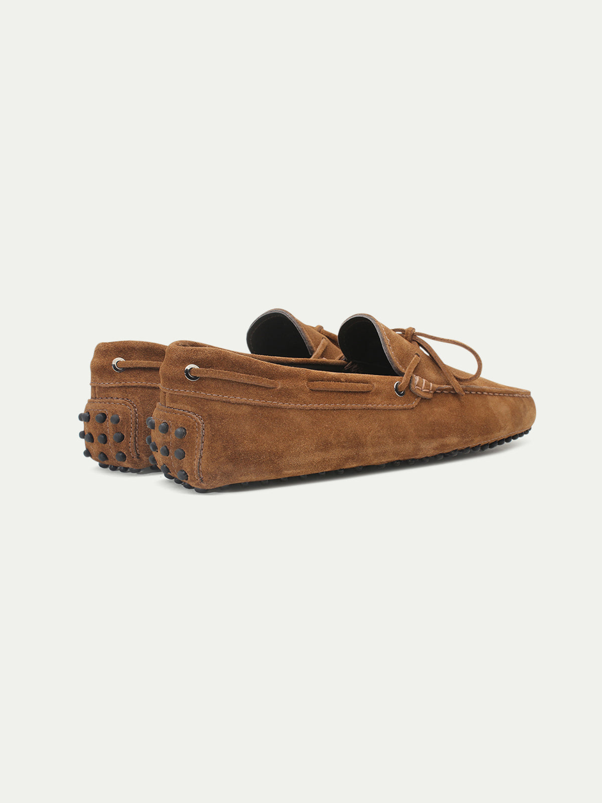 Caramel Suede Driving Shoes Aurelien