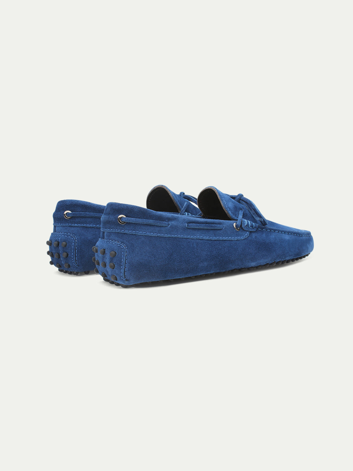 Ultramarine Suede Driving Shoes Aurelien