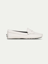Off-white Leather Driving Shoes II