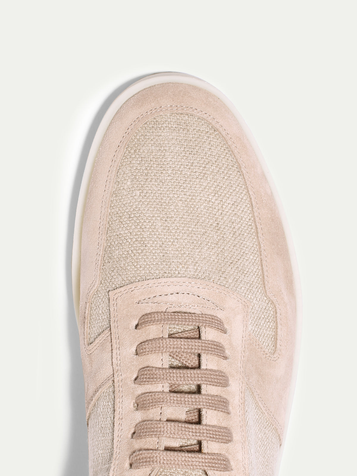 Beige Linen Bayside Sneaker