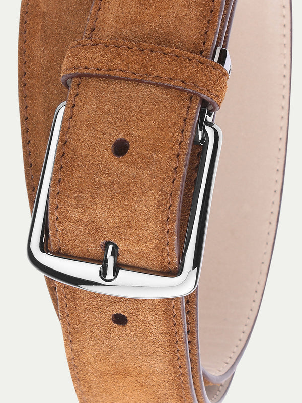 Buy Dark Brown Leather Formal Belt for Men Online at SELECTED HOMME