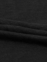Black Linen Bayside Shirt