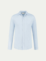 Light Blue Linen Bayside Shirt
