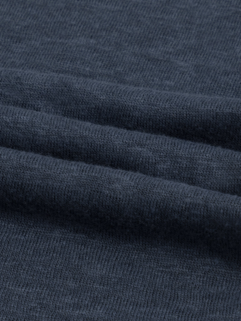 Navy Linen Bayside Shirt