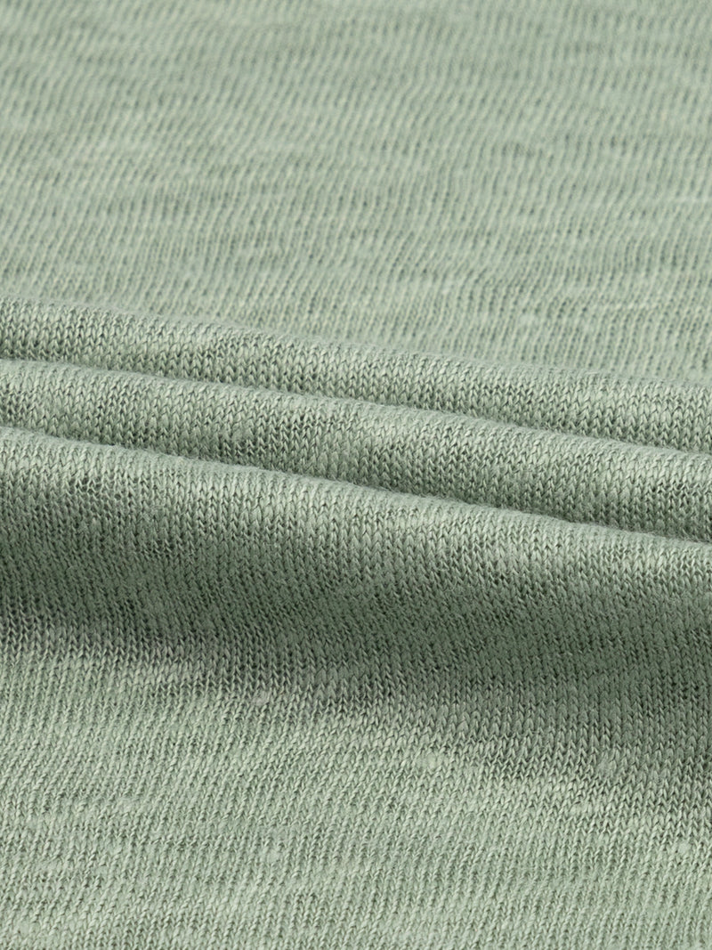 Pistache Linen Bayside Shirt