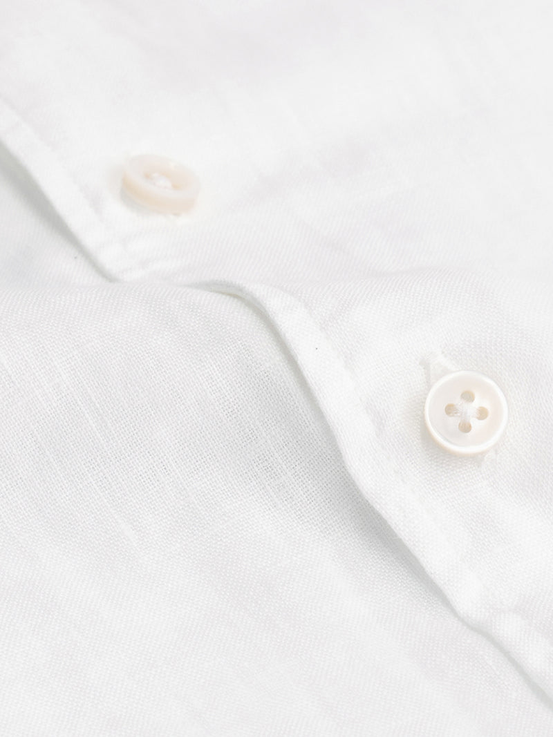 White Linen Seaside Shirt Aurelien