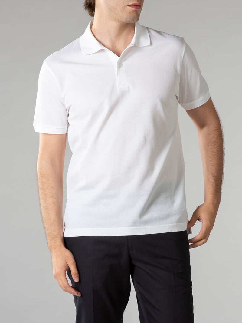 Aurélien | White Polo Shirt