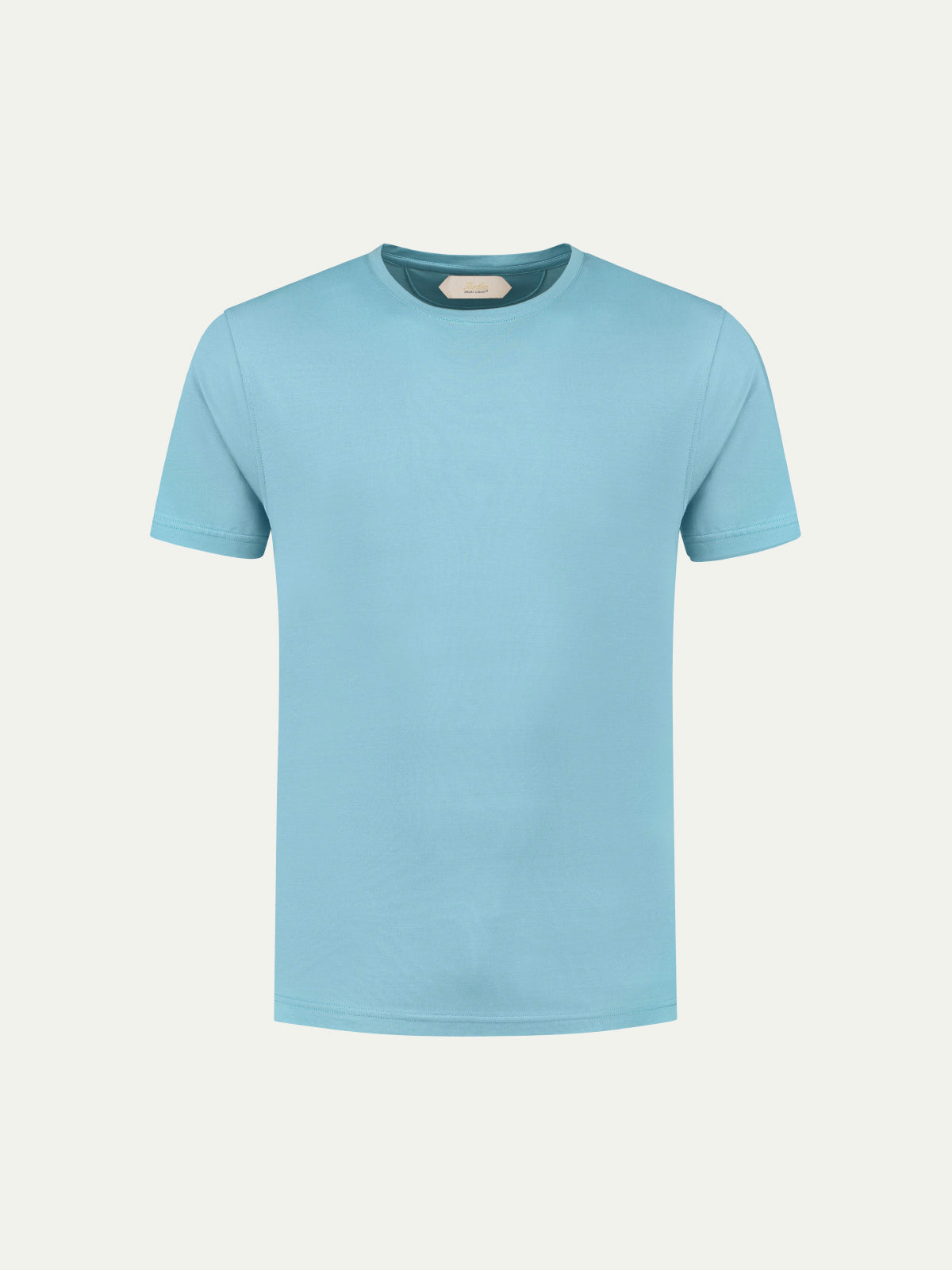 Aurélien | Aqua Egyptian Cotton T-Shirt