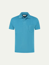 Ocean Terry Towelling Polo Shirt