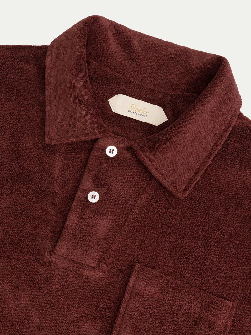 Port Terry Towelling Polo Shirt